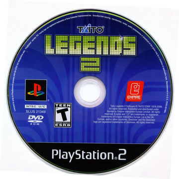 
Taito Legends 2 | PlayStation 2 | physical media | Data by MobyGames.com