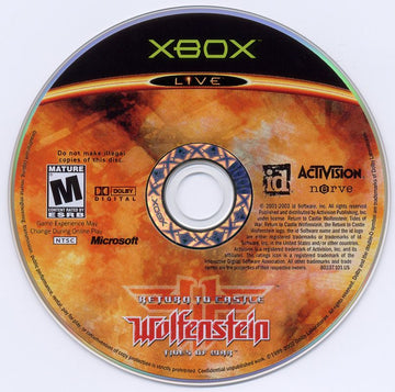 Return to Castle Wolfenstein: Tides of War | Xbox | physical media | region=North America | source-country=Canada,United States | zypher-v2 | moby-3593e4e3e7b2 | Data by MobyGames.com