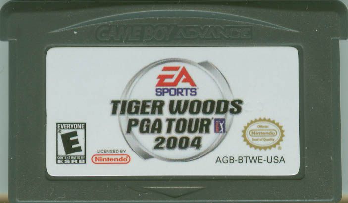 Tiger Woods PGA Tour 2004 | Game Boy Advance | physical media | Data by MobyGames.com