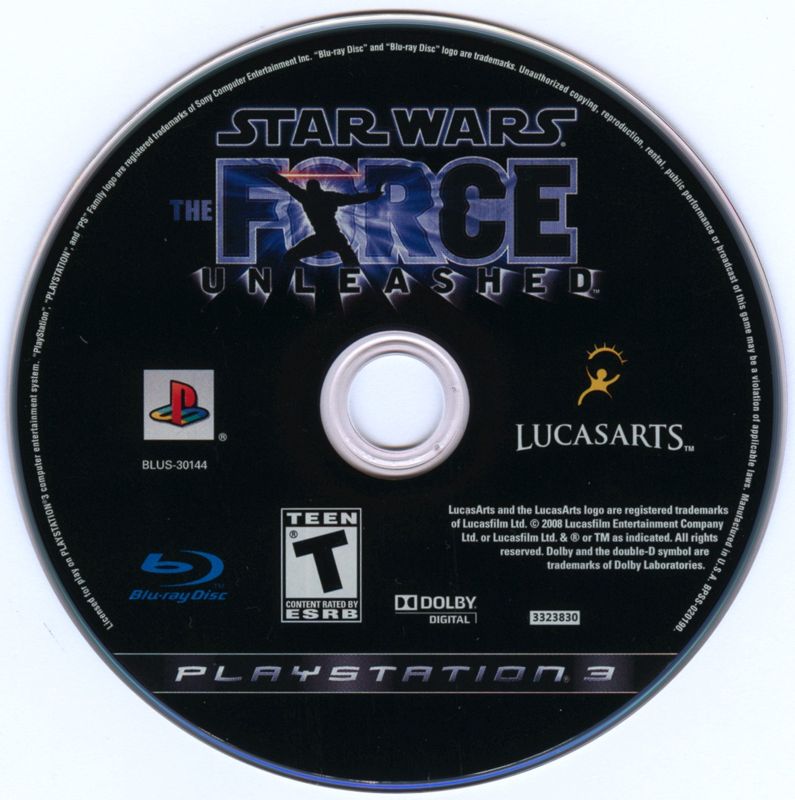 Star Wars: The Force Unleashed | PlayStation 3 | physical media | Data by MobyGames.com