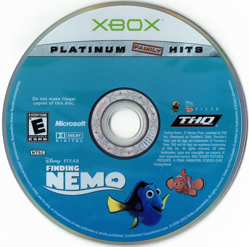 
Disney•Pixar Finding Nemo | Xbox | physical media | Data by MobyGames.com