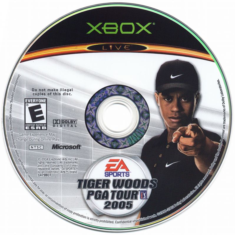Tiger Woods PGA Tour 2005 | Xbox | physical media | region=North America | source-country=United States | zypher-v2 | moby-3150dba70217 | Data by MobyGames.com
