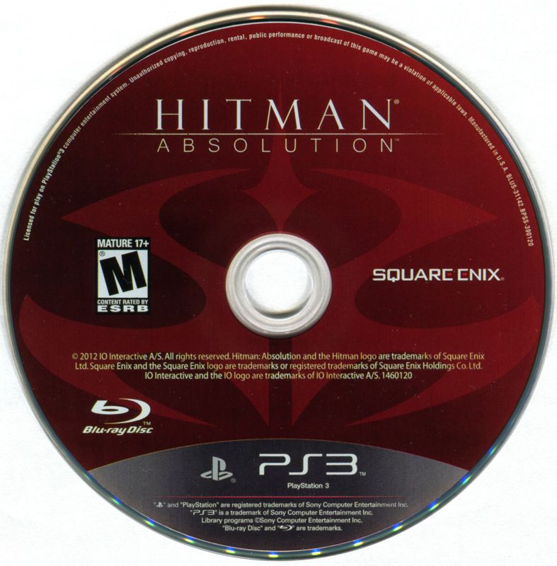 
Hitman: Absolution | PlayStation 3 | physical media | Data by MobyGames.com