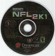 
NFL 2K1 | Dreamcast | game disc 1 of 1 | Data by MobyGames.com
