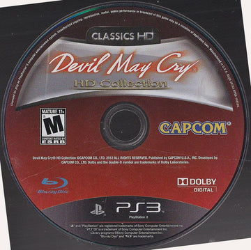 
Devil May Cry: HD Collection | PlayStation 3 | physical media | Data by MobyGames.com