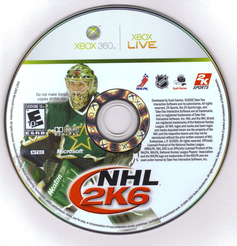 NHL 2K6 | Xbox 360 | physical media | region=North America | source-country=United States | zypher-v2 | moby-837c1f2f8187 | Data by MobyGames.com