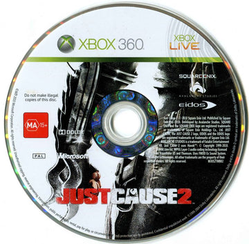 
Just Cause 2 | Xbox 360 | physical media | Region: PAL | source-country=United Kingdom | Data by MobyGames.com