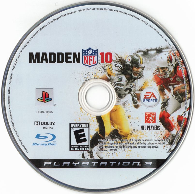 Madden NFL 10 | PlayStation 3 | physical media | region=North America | source-country=United States | zypher-v2 | moby-7151899b04b7 | Data by MobyGames.com