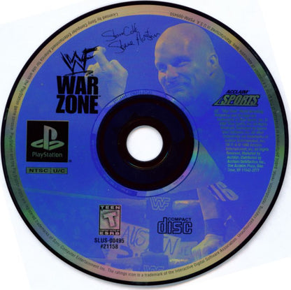 WWF War Zone | PlayStation | physical media | region=North America | source-country=United States | zypher-v2 | moby-8de12bfba28e | Data by MobyGames.com