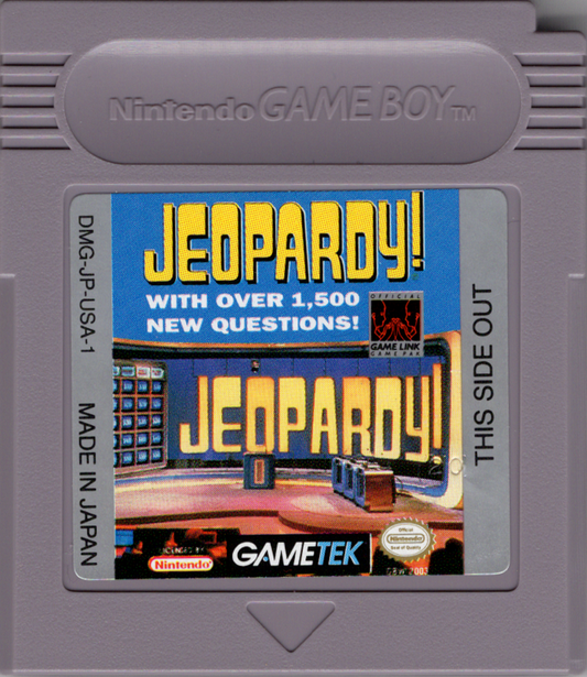 
Jeopardy! | Game Boy | game disc 1 of 1 | Data by MobyGames.com