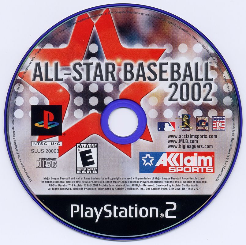 All-Star Baseball 2002 | PlayStation 2 | physical media | region=North America | source-country=Canada,United States | zypher-v2 | moby-0f855ae7320a | Data by MobyGames.com