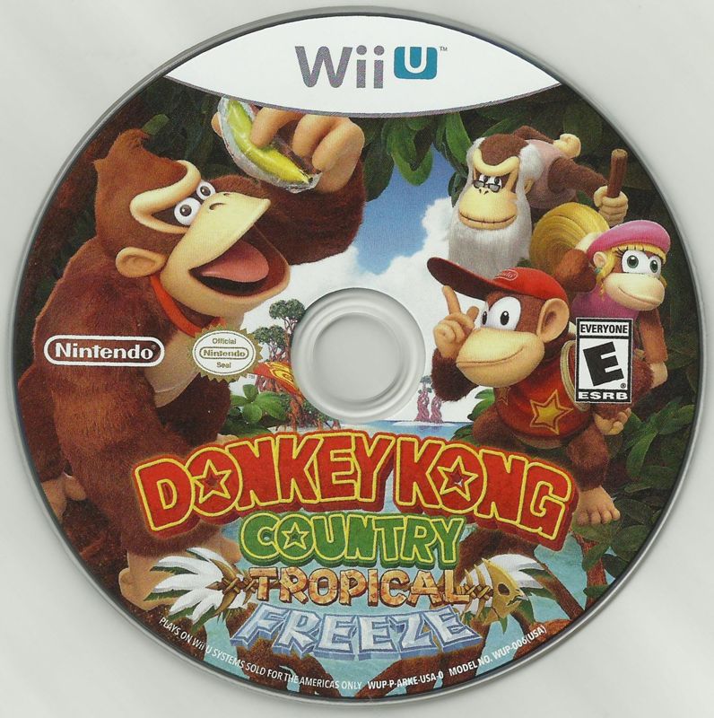 
Donkey Kong Country: Tropical Freeze | Wii U | physical media | Data by MobyGames.com