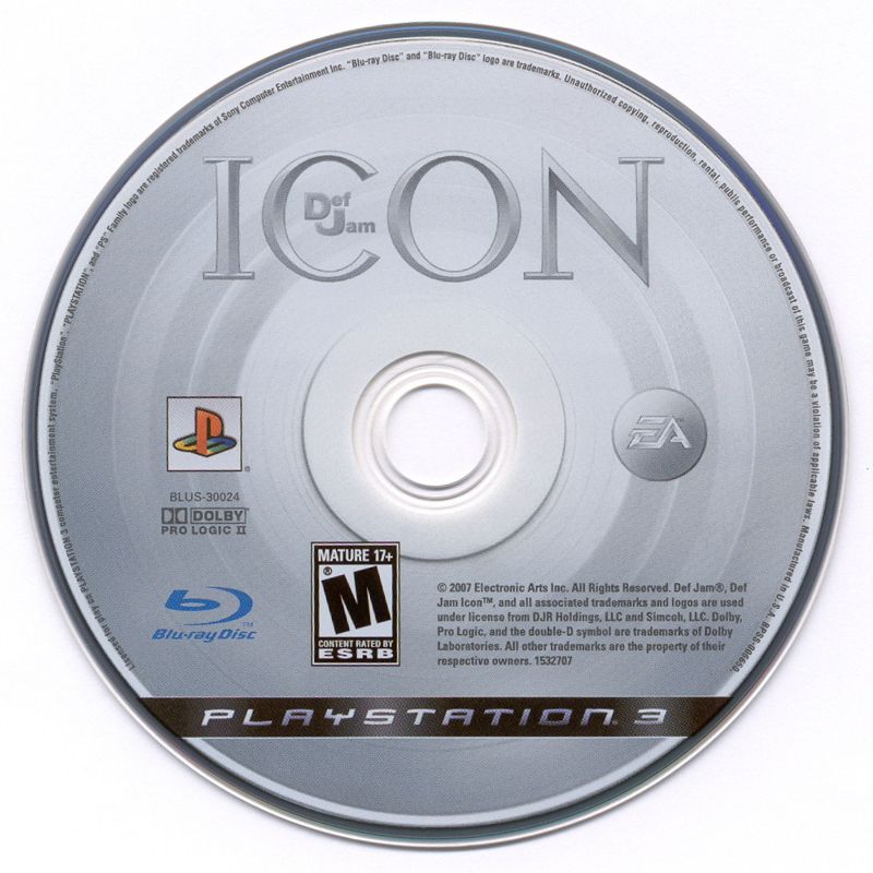 
Def Jam: Icon | PlayStation 3 | physical media | Data by MobyGames.com
