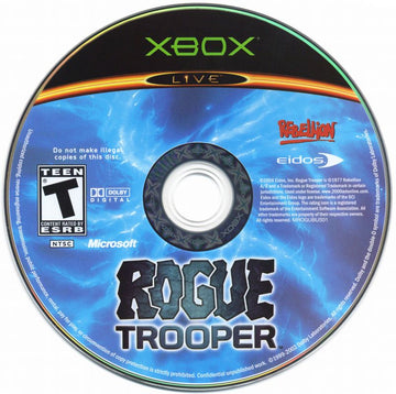
Rogue Trooper | Xbox | physical media | Data by MobyGames.com
