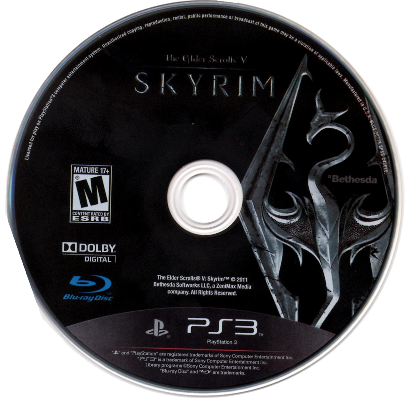 
The Elder Scrolls V: Skyrim | PlayStation 3 | physical media | Data by MobyGames.com