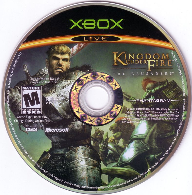Kingdom Under Fire: The Crusaders | Xbox | physical media | region=North America | source-country=United States | zypher-v2 | moby-1eec37301a44 | Data by MobyGames.com