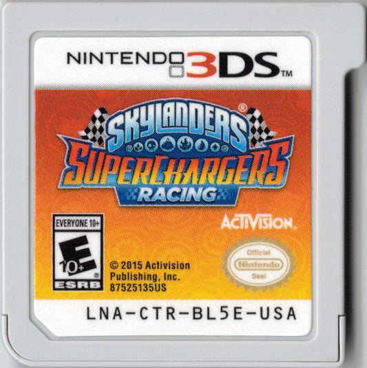 Skylanders: SuperChargers Racing | Nintendo 3DS | game disc 1 of 1 | region=North America | source-country=United States | zypher-v2 | moby-7b14b52b7086 | Data by MobyGames.com