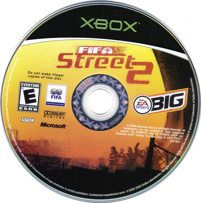 
FIFA Street 2 | Xbox | game disc 1 of 1 | Data by MobyGames.com