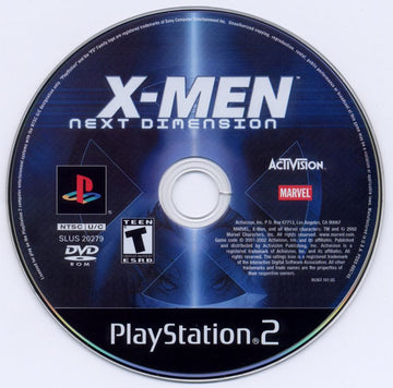 
X-Men: Next Dimension | PlayStation 2 | physical media | Region: North America | source-country=Canada,United States | Data by MobyGames.com