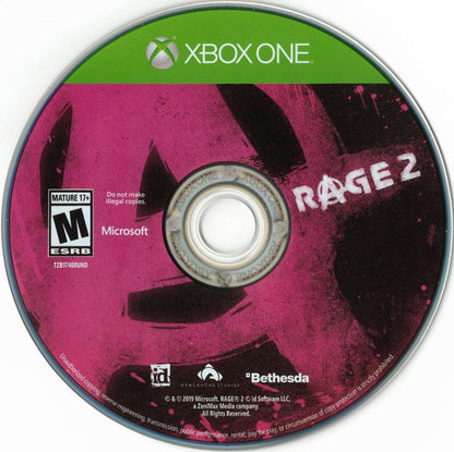 
Rage 2 | Xbox One | physical media | Data by MobyGames.com