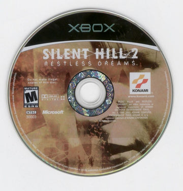 
Silent Hill 2: Restless Dreams | Xbox | physical media | Region: North America | source-country=United States | Data by MobyGames.com