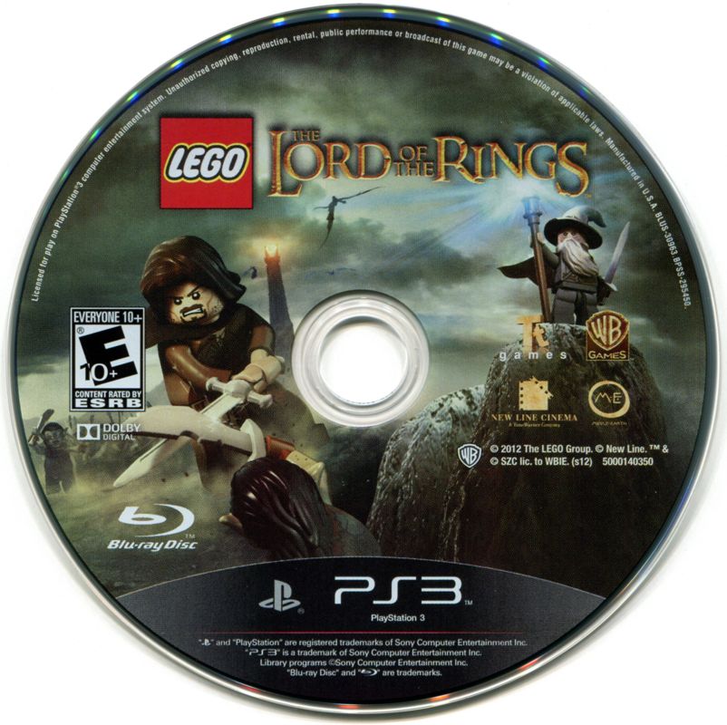LEGO The Lord of the Rings | PlayStation 3 | physical media | region=North America | source-country=United States | zypher-v2 | moby-3b1bc9a22d52 | Data by MobyGames.com