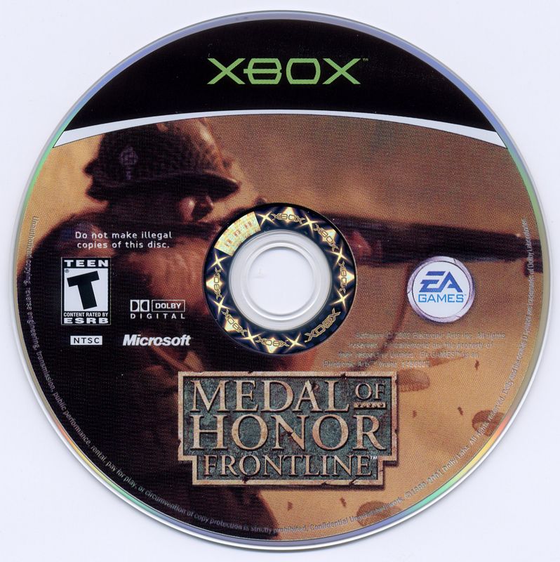 Medal of Honor: Frontline | Xbox | physical media | region=North America | source-country=Canada,United States | zypher-v2 | moby-85e6225e1e6e | Data by MobyGames.com