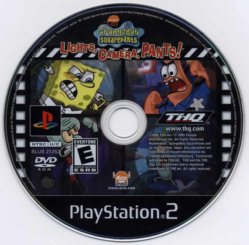 
SpongeBob SquarePants: Lights, Camera, Pants! | PlayStation 2 | physical media | Data by MobyGames.com