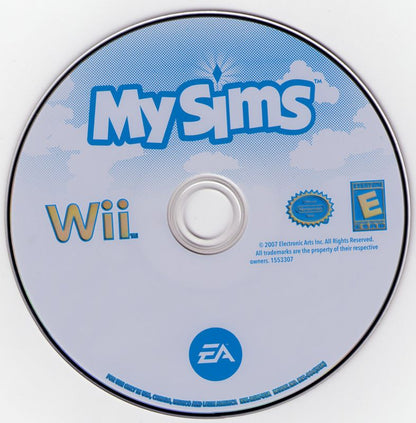 MySims | Wii | physical media | region=North America | source-country=United States | zypher-v2 | moby-b8233240dcef | Data by MobyGames.com