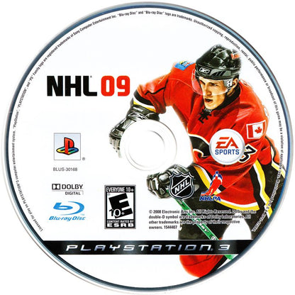 NHL 09 | PlayStation 3 | physical media | region=North America | source-country=Canada,United States | zypher-v2 | moby-f68f7ea2cfa4 | Data by MobyGames.com