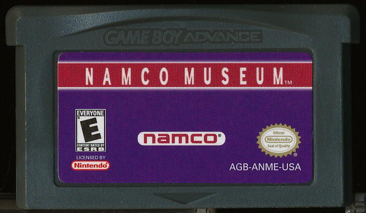 Namco Museum | Game Boy Advance | physical media | region=North America | source-country=United States | zypher-v2 | moby-76b02b4701ae | Data by MobyGames.com