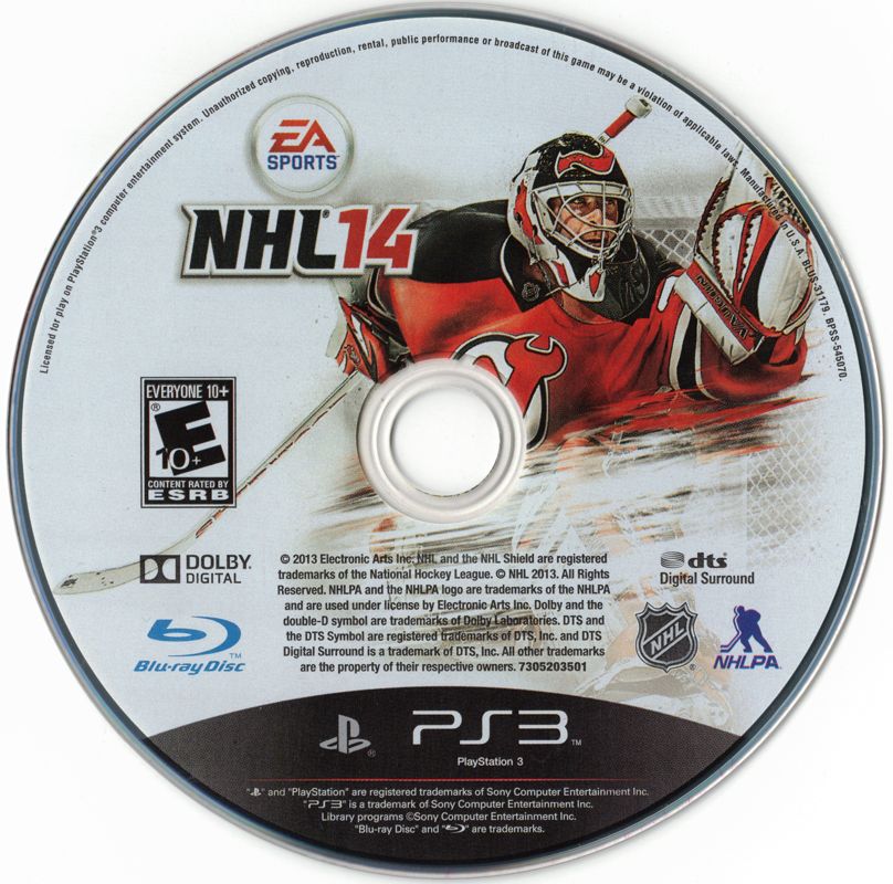 
NHL 14 | PlayStation 3 | physical media | Data by MobyGames.com