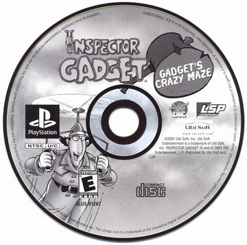 
Inspector Gadget: Gadget's Crazy Maze | PlayStation | physical media | Region: North America | source-country=United States | Data by MobyGames.com