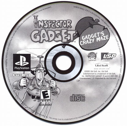 
Inspector Gadget: Gadget's Crazy Maze | PlayStation | physical media | Region: North America | source-country=United States | Data by MobyGames.com