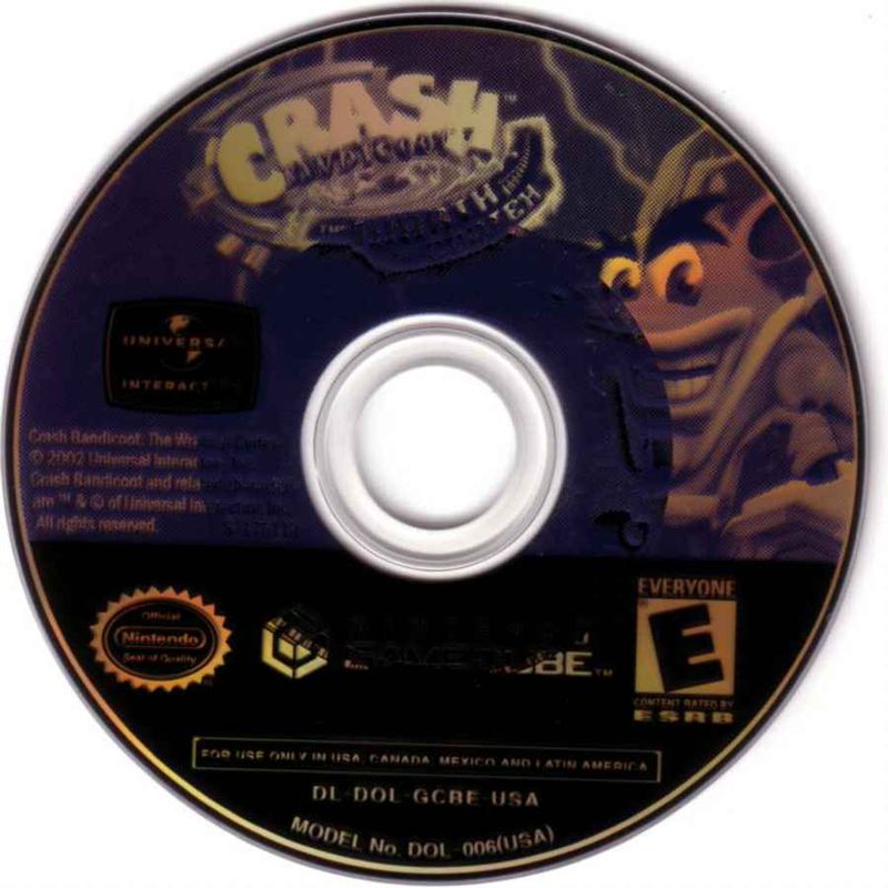 Crash Bandicoot: The Wrath of Cortex | GameCube | physical media | region=North America | source-country=Canada,Mexico,Other,United States | zypher-v2 | moby-658937599843 | Data by MobyGames.com