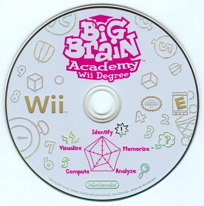Big Brain Academy: Wii Degree | Wii | physical media | region=North America | source-country=Canada,Mexico,Other,United States | zypher-v2 | moby-378c6193e392 | Data by MobyGames.com