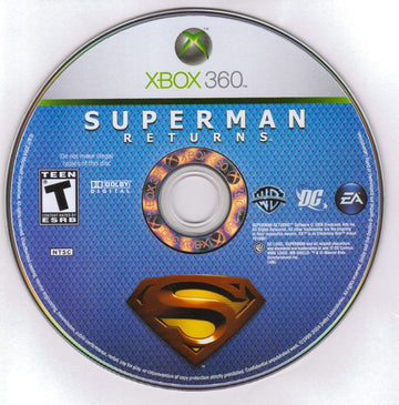 
Superman Returns | Xbox 360 | physical media | Data by MobyGames.com