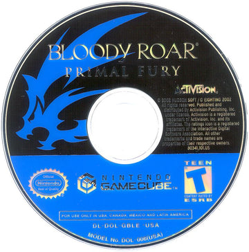 
Bloody Roar: Primal Fury | GameCube | physical media | Data by MobyGames.com