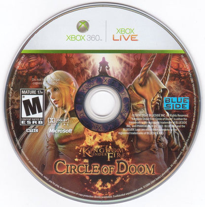 
Kingdom Under Fire: Circle of Doom | Xbox 360 | physical media | Data by MobyGames.com
