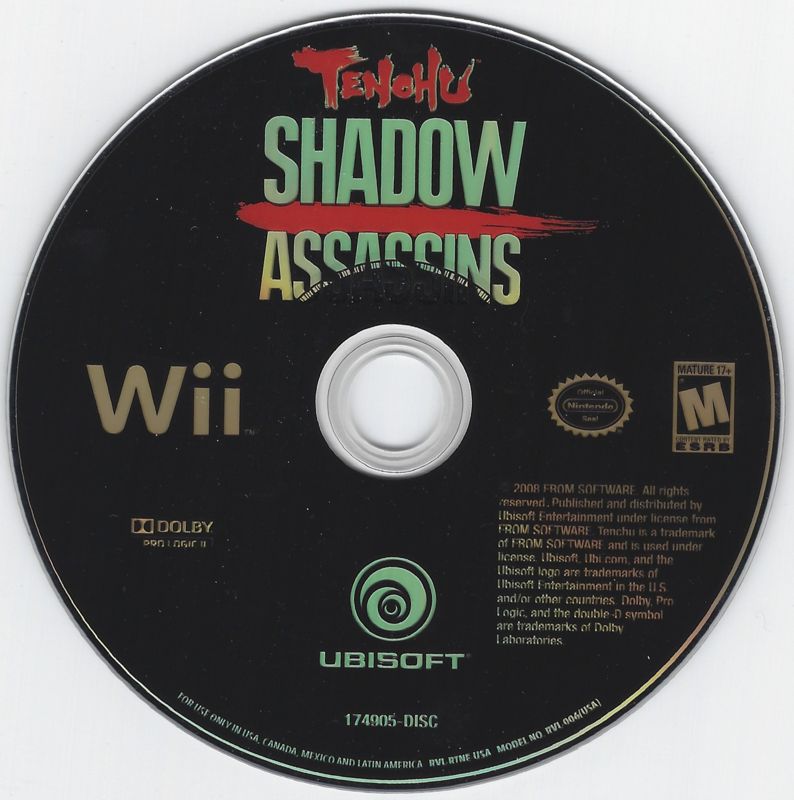 Tenchu: Shadow Assassins | Wii | physical media | region=North America | source-country=United States | zypher-v2 | moby-28fec7ea5075 | Data by MobyGames.com