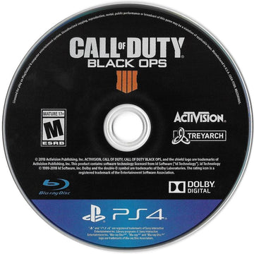 Call of Duty: Black Ops IIII | PlayStation 4 | physical media | region=North America | source-country=United States | zypher-v2 | moby-5c6329a96505 | Data by MobyGames.com