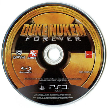 
Duke Nukem Forever | PlayStation 3 | physical media | Data by MobyGames.com