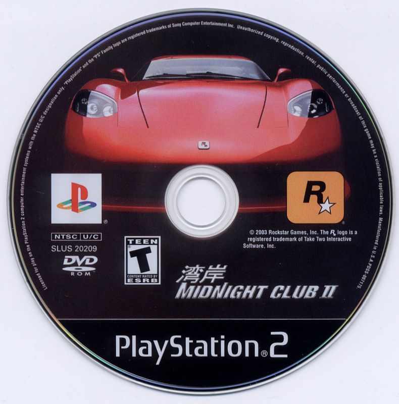 
Midnight Club II | PlayStation 2 | physical media | Data by MobyGames.com