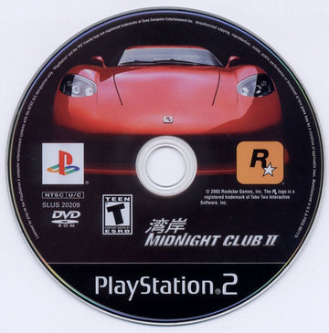 
Midnight Club II | PlayStation 2 | physical media | Data by MobyGames.com