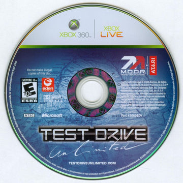 Test Drive Unlimited | Xbox 360 | physical media | region=North America | source-country=United States | zypher-v2 | moby-791573164f5b | Data by MobyGames.com