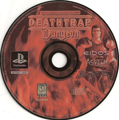 
Deathtrap Dungeon | PlayStation | physical media | Region: North America | source-country=United States | Data by MobyGames.com