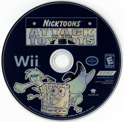 Nicktoons: Attack of the Toybots | Wii | physical media | region=North America | source-country=United States | zypher-v2 | moby-f1b91316d6d4 | Data by MobyGames.com