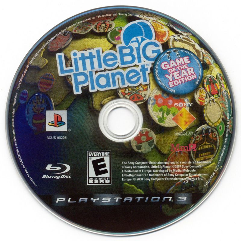 
LittleBigPlanet: Game of the Year Edition | PlayStation 3 | physical media | Data by MobyGames.com