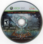 Batman: Arkham Asylum - Game of the Year Edition | Xbox 360 | physical media | region=North America | source-country=United States | zypher-v2 | moby-8be88467ba4a | Data by MobyGames.com