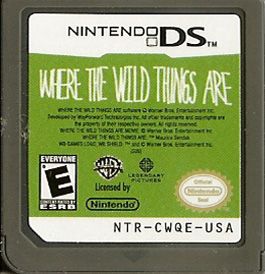 
Where the Wild Things Are | Nintendo DS | game disc 1 of 1 | Data by MobyGames.com